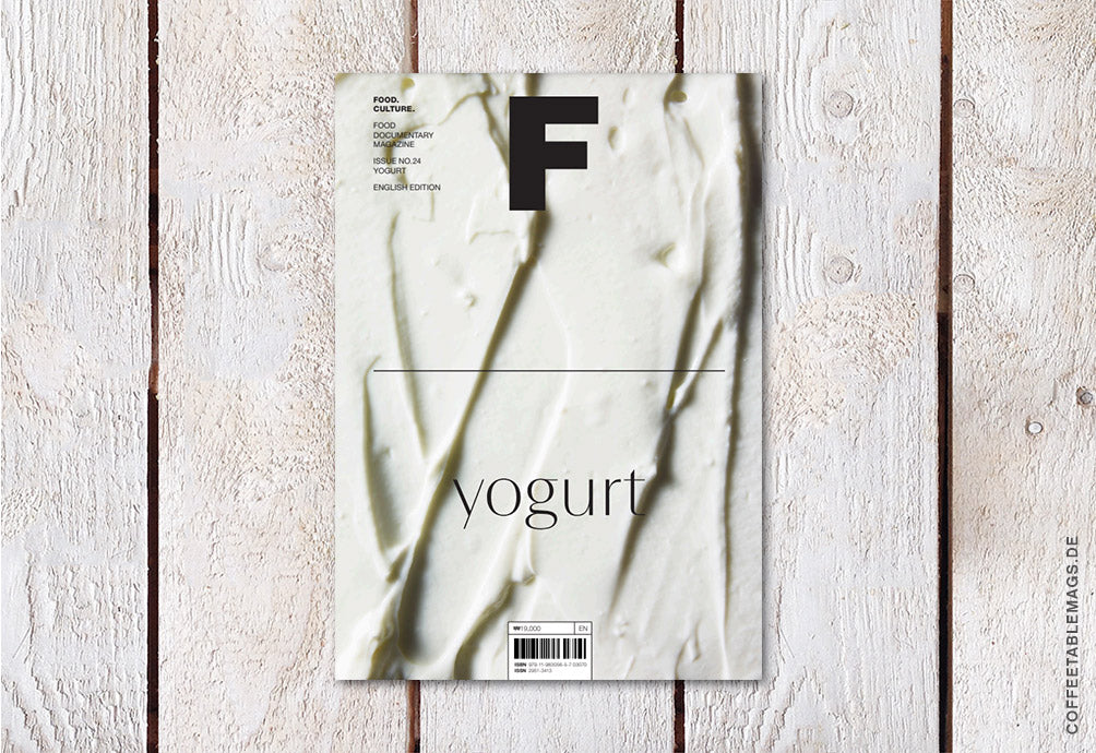 Magazine F – Issue 24: Yogurt – Cover