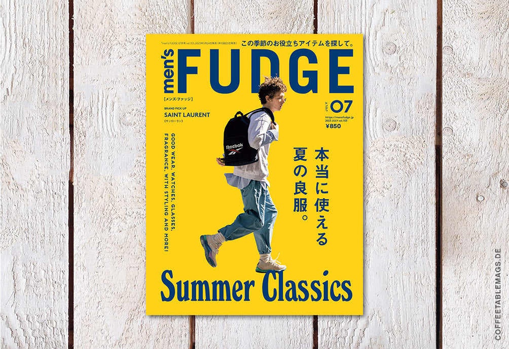 men’s FUDGE – Volume 153: Summer Classics – Cover