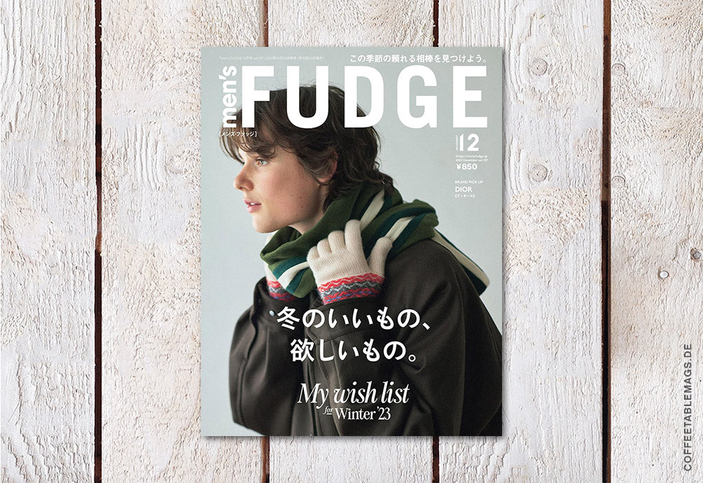 men’s FUDGE – Volume 157: My Wish list for Winter ’23 – Cover