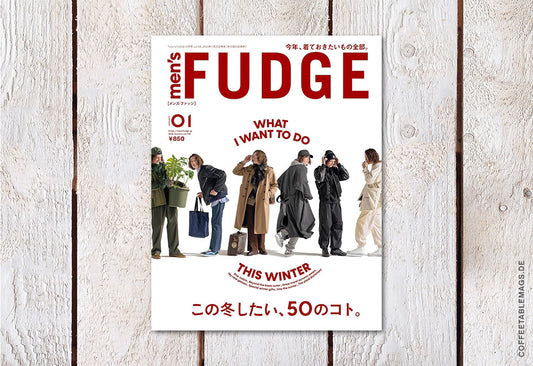 men’s FUDGE – Volume 158: What I Want to Do This Winter – Cover