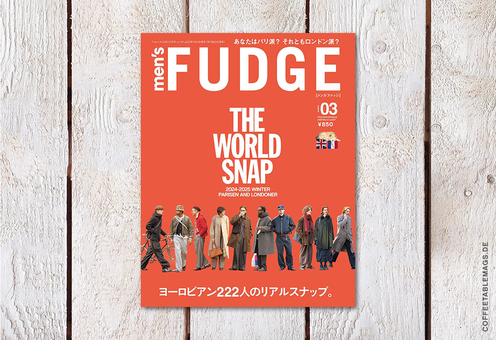 men’s FUDGE – Volume 169: The World Snap – Cover