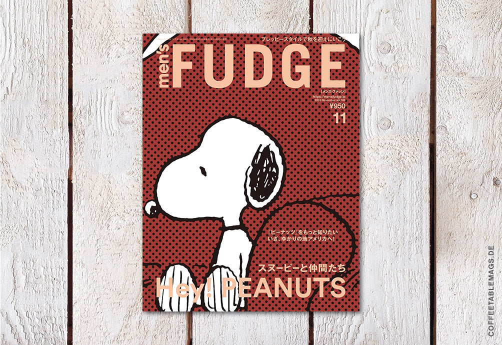 men’s FUDGE – Volume 186: Hey! PEANUTS, cover