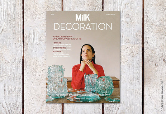 Milk Decoration – Number 61, cover, style and interior magazine