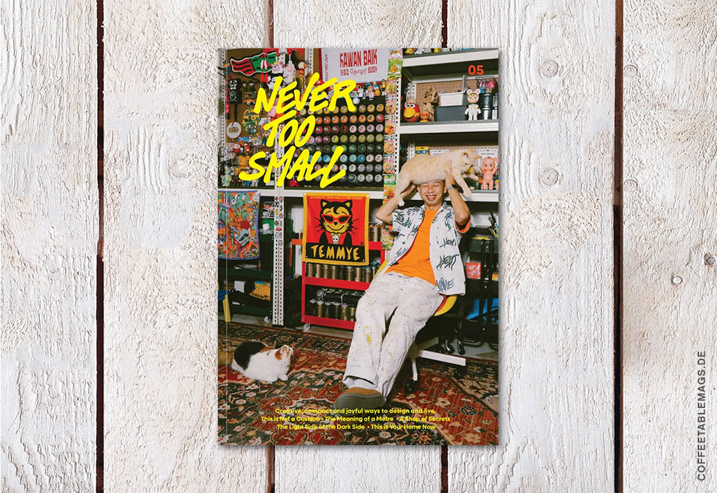 Never Too Small Magazine – Issue 5 – Cover