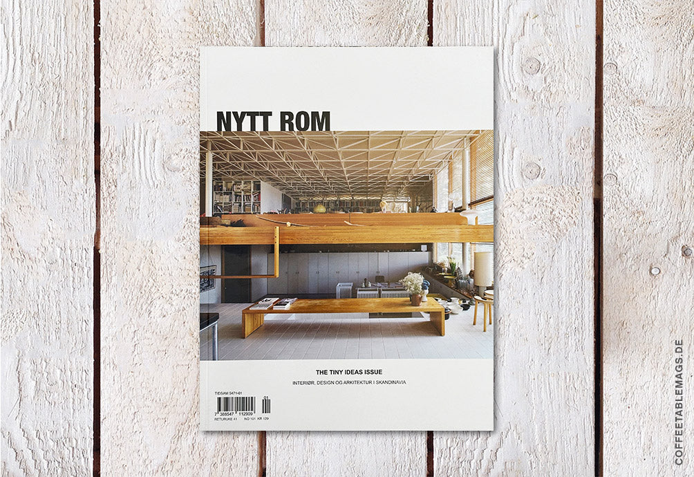 Nytt Rom – Issue 101: The Tiny Ideas Issue – Cover