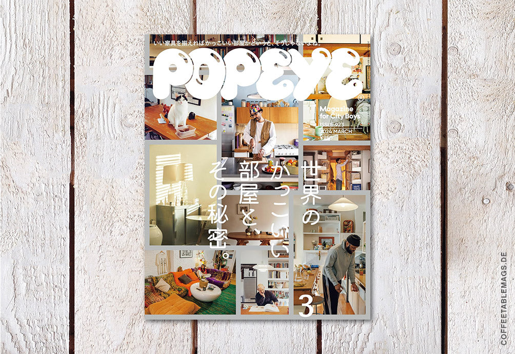 Popeye – Issue 923: Cool rooms around the world and their secrets – Cover