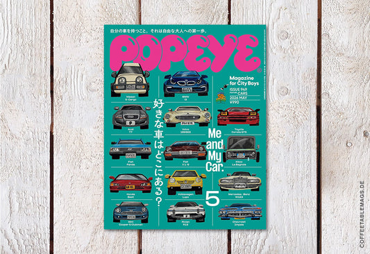 Popeye – Issue 949: Me and my car, cover, japanese men’s magazine