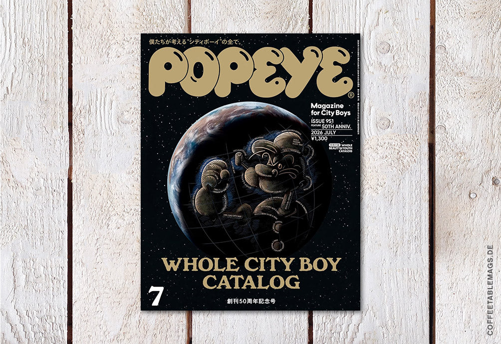Popeye – Issue 951: Whole City Boy Catalog (50th Anniversary Issue), cover, japanese men’s magazine