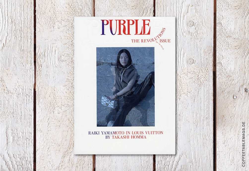 Purple – Issue 40: The Revolutions Issue – Cover: Raiki Yamamoto in Louis Vuitton bs Takashi Homma