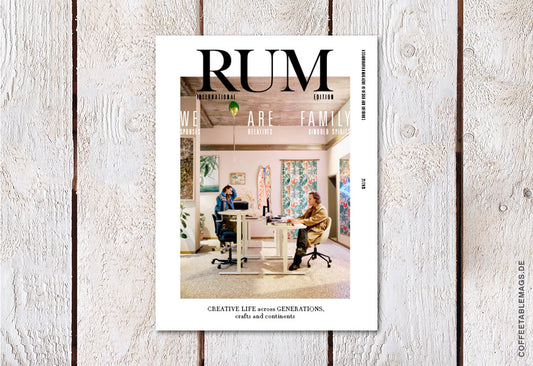 RUM International – Issue 22: We are family, cover, scandinavian design and interiors