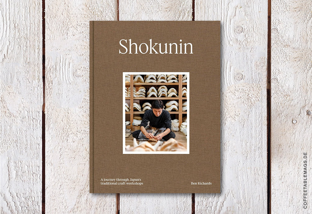 Shokunin: A Journey Through Japan's Traditional Craft Workshops, cover, book by Ben Richards