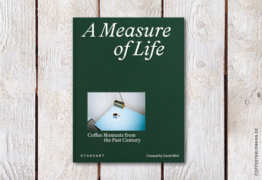 A Measure of Life: Coffee Moments from the Past Century, cover, coffee book