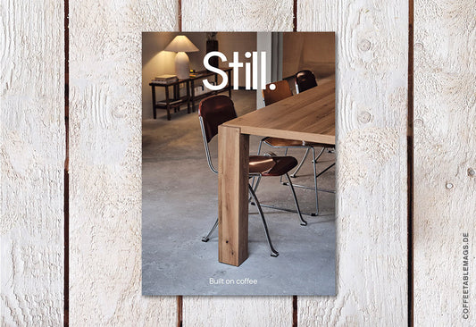 Still – Issue 00: Lisbon, cover, coffee magazine
