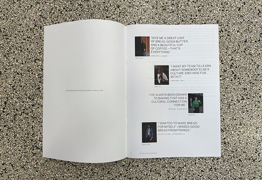 Tipster Zine – Issue 01: The Rise of New York Bakeries – Inside 01