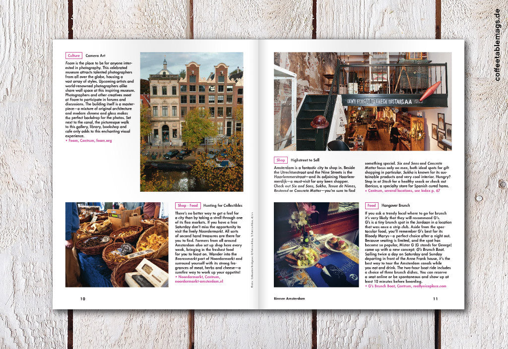 LOST iN Travel Guide – Issue 03 – Amsterdam – Inside 01