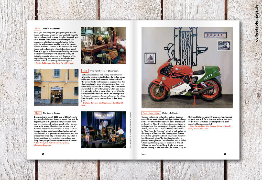 38HOURS Travel Guide – Issue 06 – Milan – Inside 04