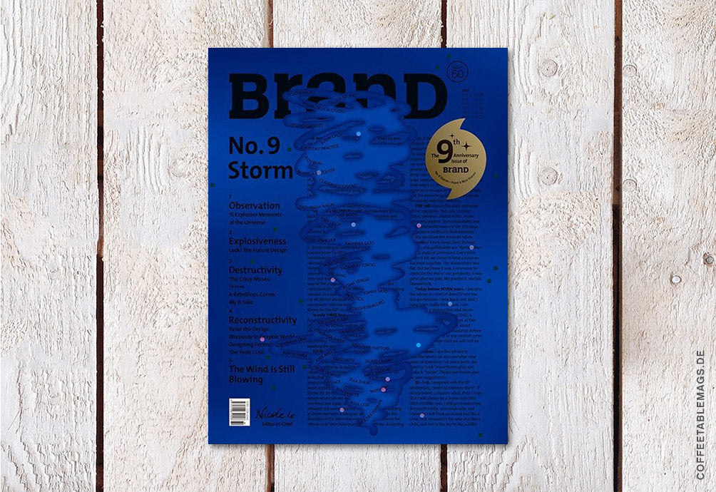 BranD Magazine – Issue 60: No. 9 Storm (Anniversary Issue) – Cover