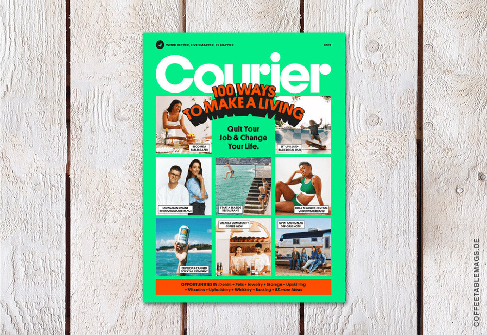 Courier: 100 Ways to Make a Living 2022 – Cover