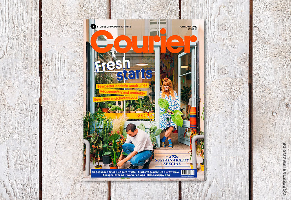 Courier – Issue 35: Fresh Starts – Cover