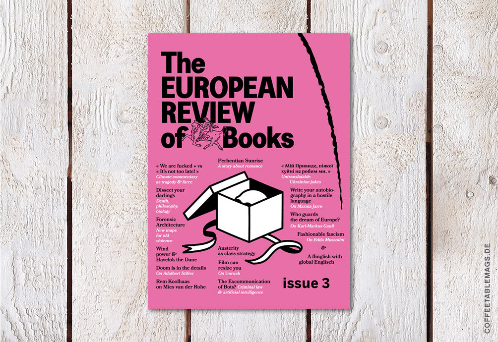 The European Review of Books – Issue 03 – Cover