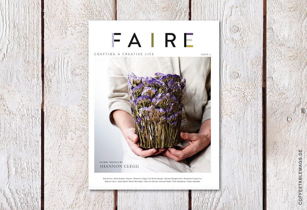 Faire Magazine – Issue 04 – Cover