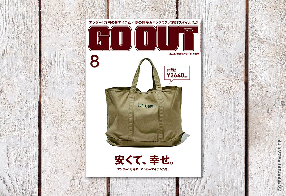 GO OUT – Volume 154: Cheap and happy (08/22) – Cover