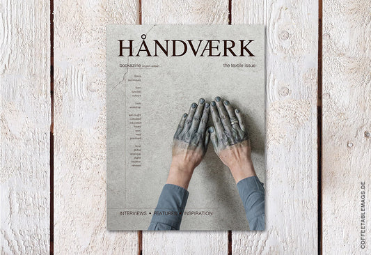 HÅNDVÆRK Bookazine – Number 02: The Textile Issue – Cover