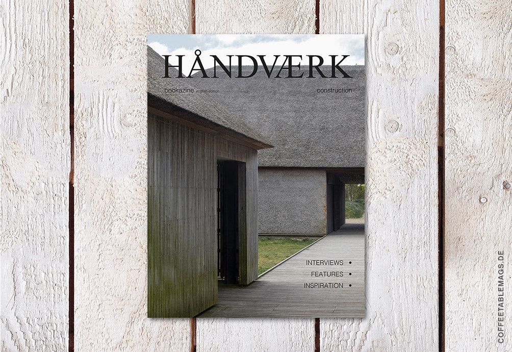 HÅNDVÆRK Bookazine – Number 07: Construction – Cover
