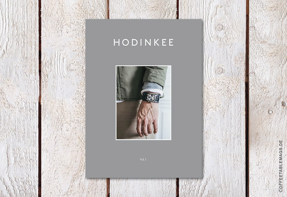 Hodinkee Magazine – Volume 01 – Cover