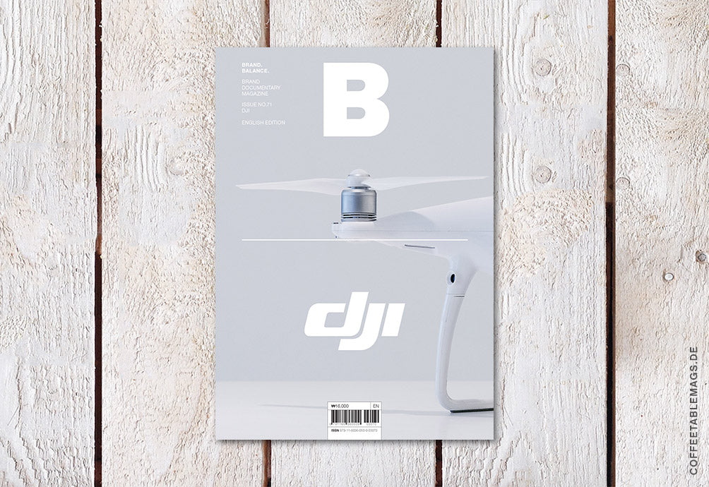 Coffee Table Mags // Independent Magazines // Magazine B – Issue 71: DJI – Cover