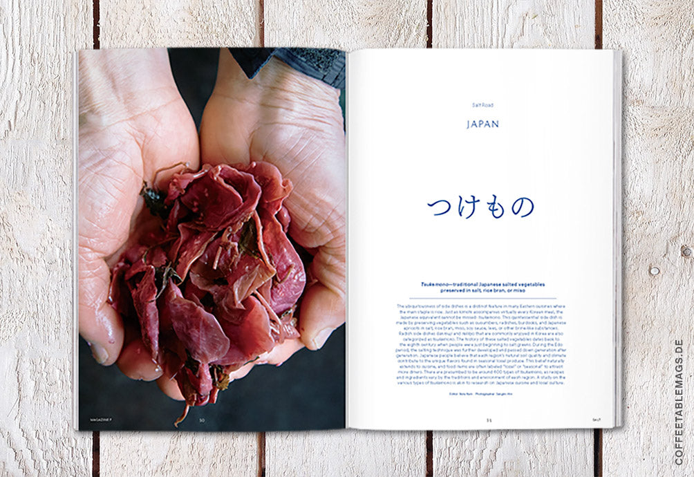 Coffee Table Mags // Independent Magazines // Magazine F – Issue 01: Salt – Inside 05