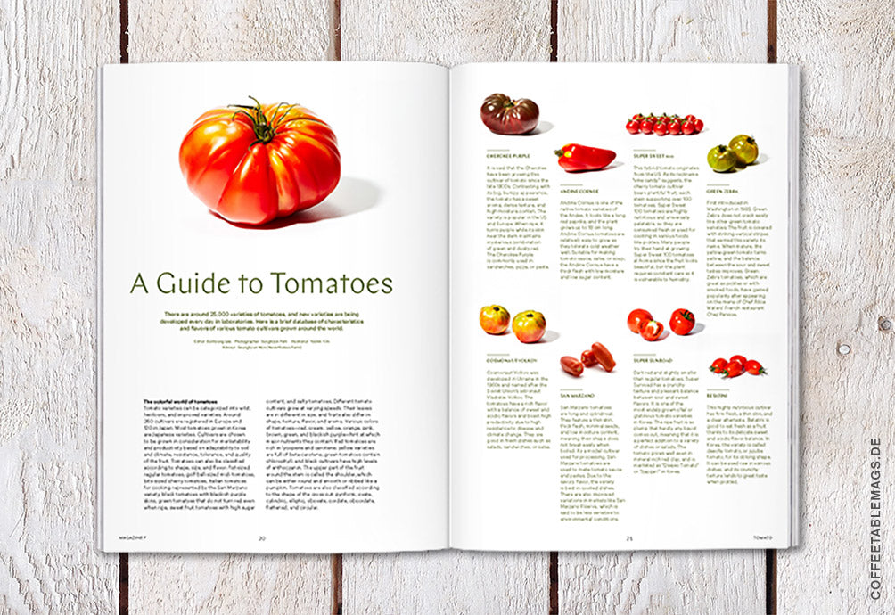 Coffee Table Mags / Independent Magazines / Magazine F – Issue 04: Tomato – Inside 02