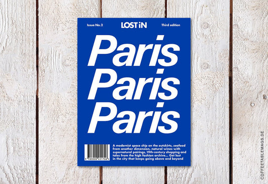 Coffee Table Mags // Independent Magazines // LOST iN City Guide – Issue 02 – Paris (Third Edition) – Cover