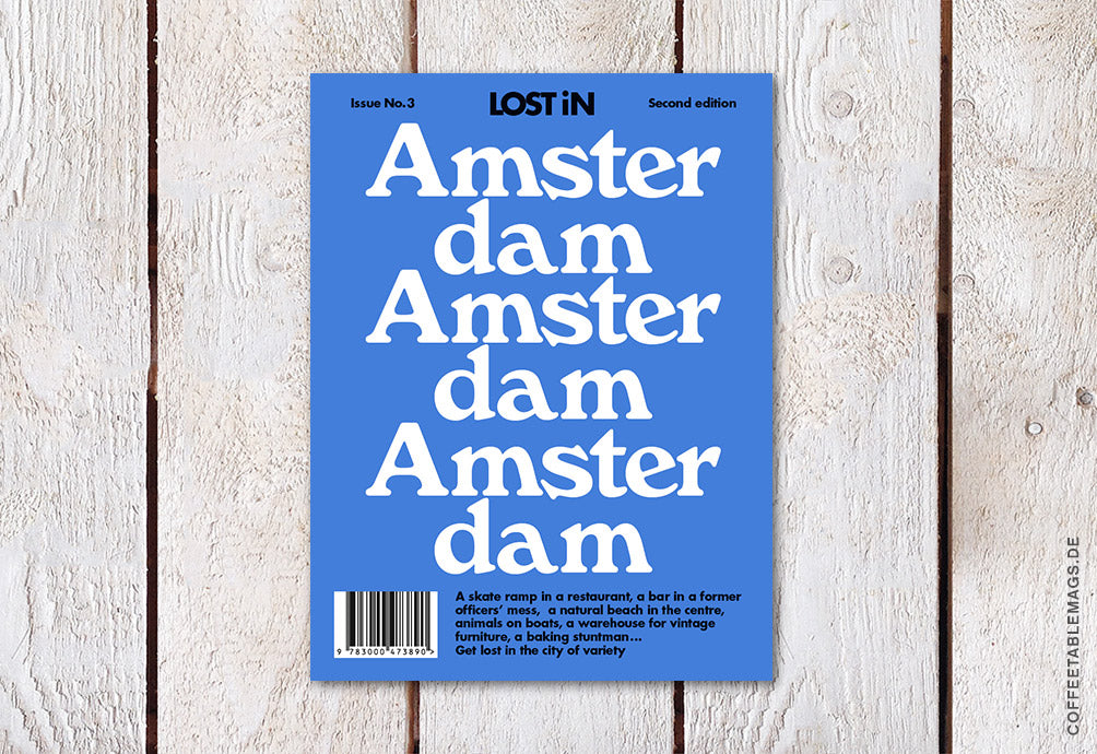LOST iN City Guide – Issue 03 – Amsterdam (Second Edition) – Cover