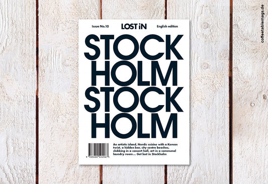 LOST iN City Guide – Issue 10 – Stockholm – Cover