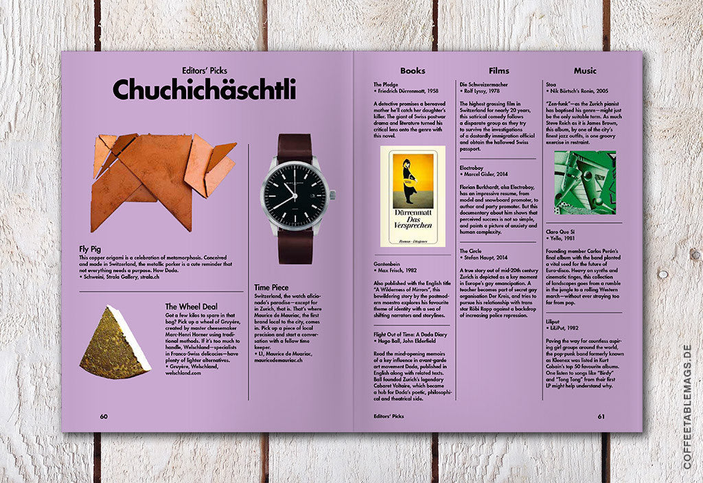 LOST iN City Guide – Issue 16: Zurich – Inside 04