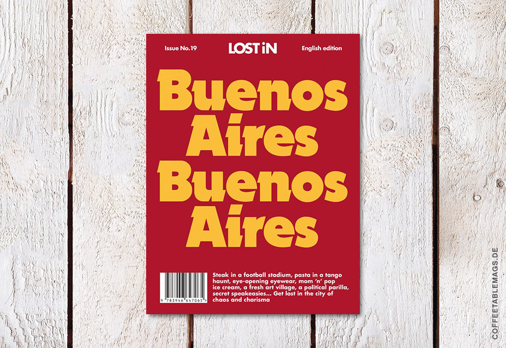 LOST iN City Guide – Issue 19: Buenos Aires – Cover
