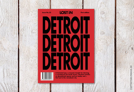 LOST iN City Guide – Issue 22 – Detroit – Cover