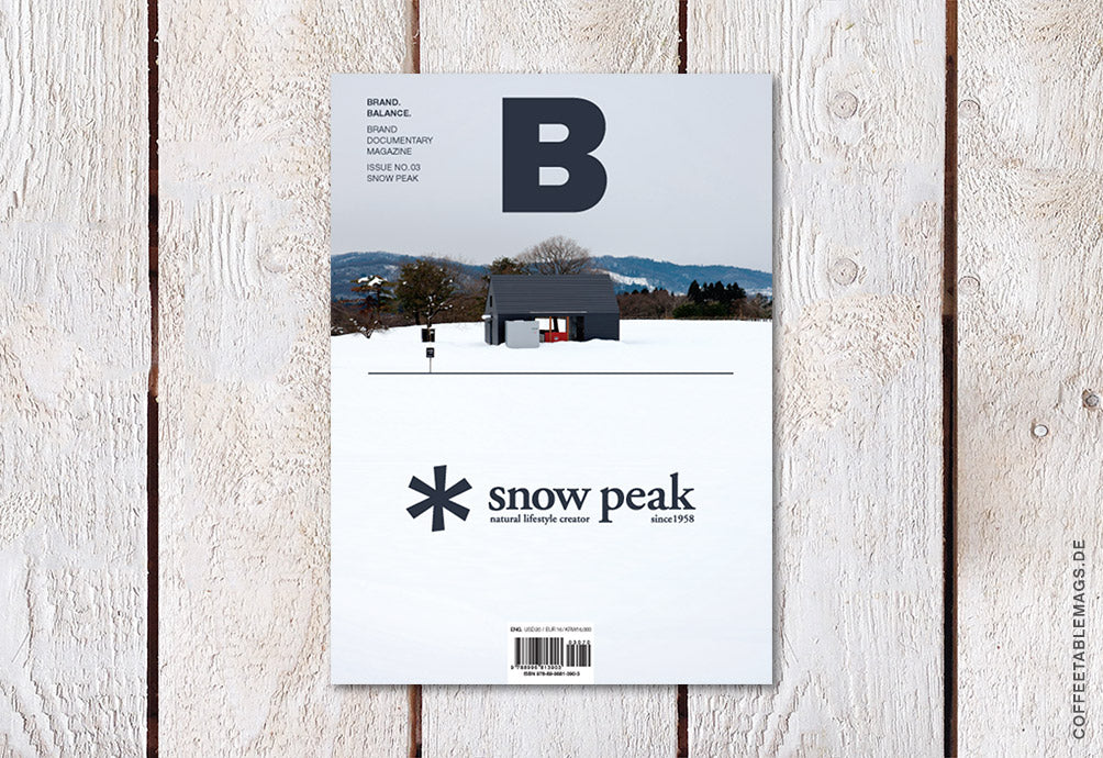 Magazine B – Issue 03: Snow Peak (Reprint) – Cover