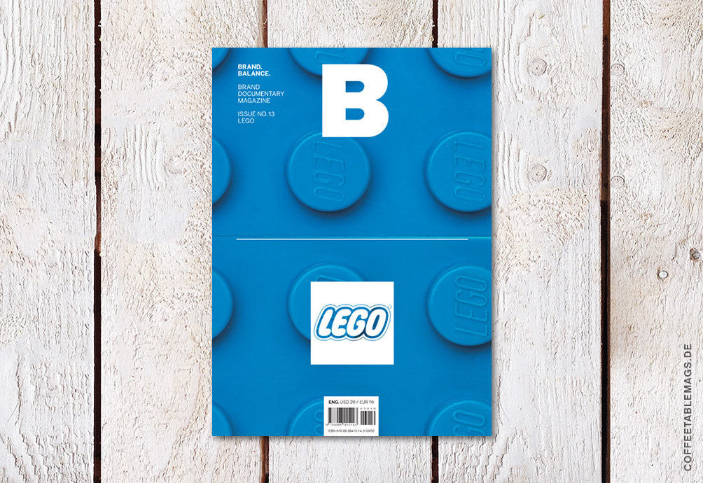 Magazine B – Issue 13 (Lego) – Cover