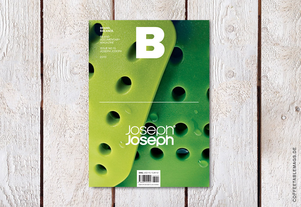 Magazine B – Issue 15: Joseph Joseph – Cover