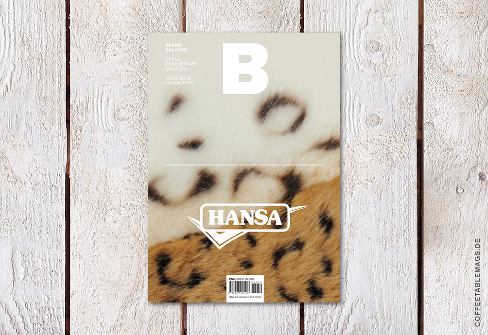 Magazine B – Issue 26: Hansa Toys – Cover