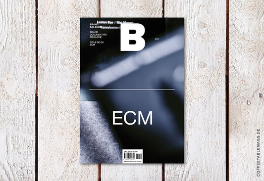 Magazine B – Issue 30: ECM – Cover