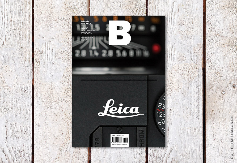 Magazine B – Issue 34 (Leica) – Cover