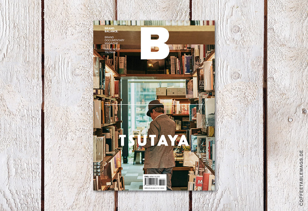 Magazine B – Issue 37: Tsutaya – Cover