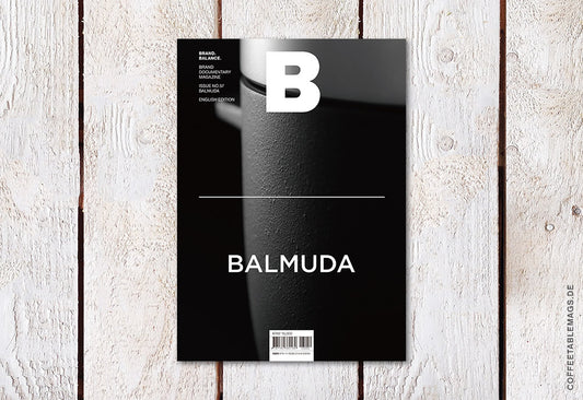 Magazine B – Issue 57: Balmuda – Cover