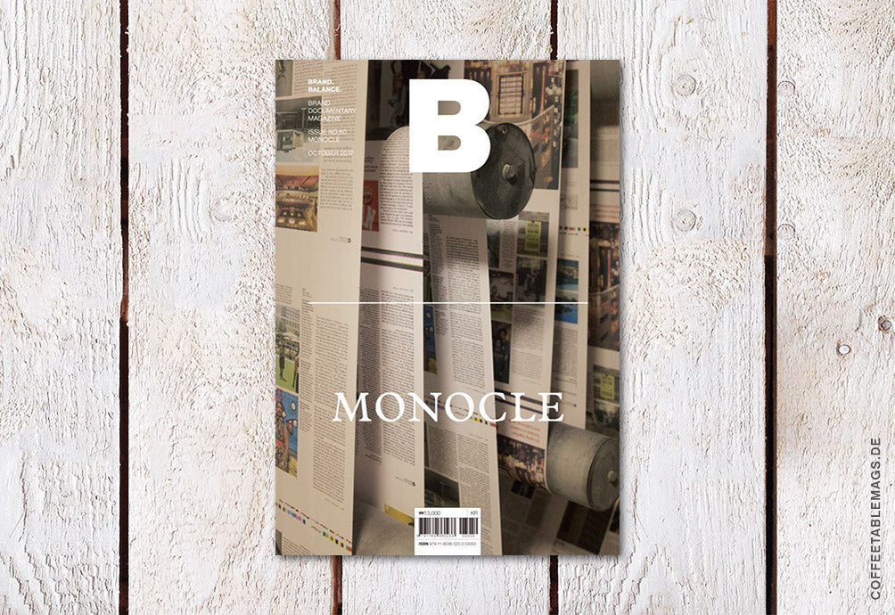 Magazine B – Issue 60: Monocle – Cover