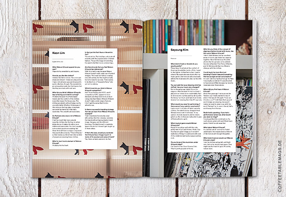 Magazine B – Issue 69: Maison Kitsuné – Inside 02