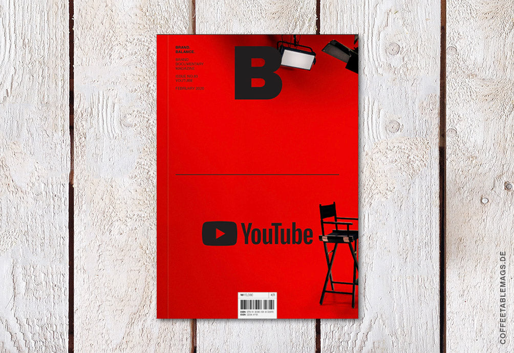 Magazine B – Issue 83: Youtube – Cover
