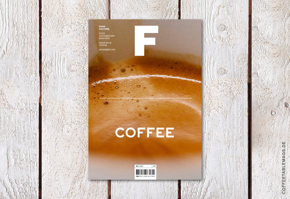 Magazine F – Issue 18: Coffee – Cover